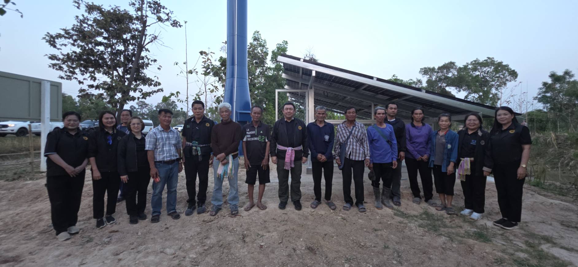 title - เลขาธิการ ส.ป.ก. ลงพื้นที่ตรวจเยี่ยมกลุ่มแปลงใหญ่ข้าวอินทรีย์ และโครงการก่อสร้างบ่อบาดาลฯ ในเขตปฏิรูปที่ดิน จังหวัดร้อยเอ็ด